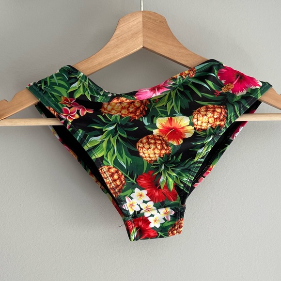 Tropical medium coverage bikini bottoms - Picture 2 of 2
